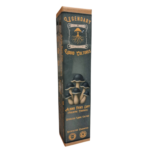 Albino Penis Envy | 10ML Liquid Culture | Microscopy & Taxonomy