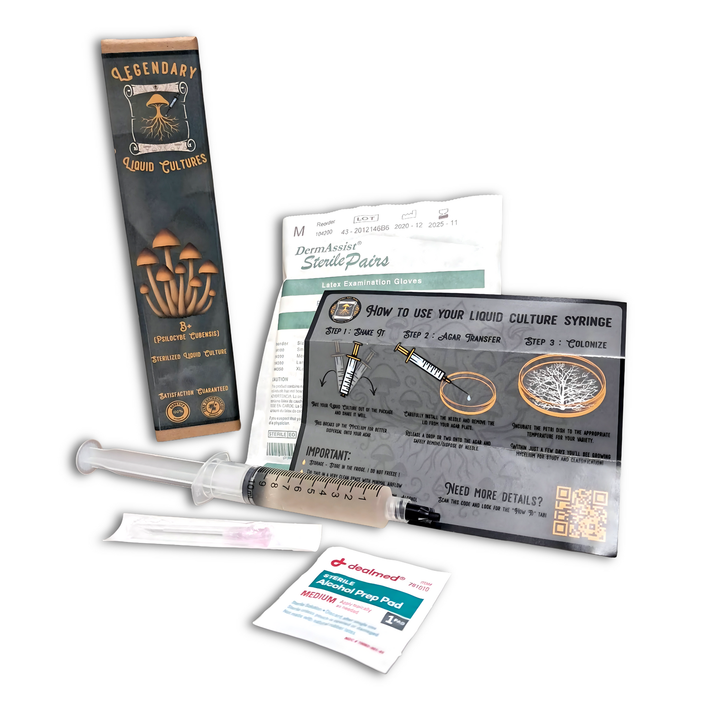 B+ | 10ML Liquid Culture | Microscopy & Taxonomy