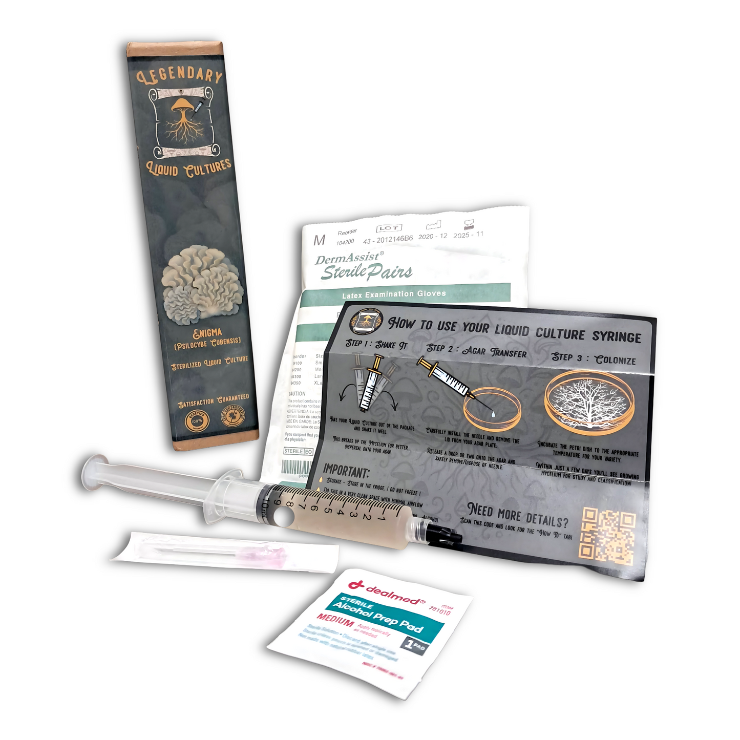 Enigma | 10ML Liquid Culture | Microscopy & Taxonomy